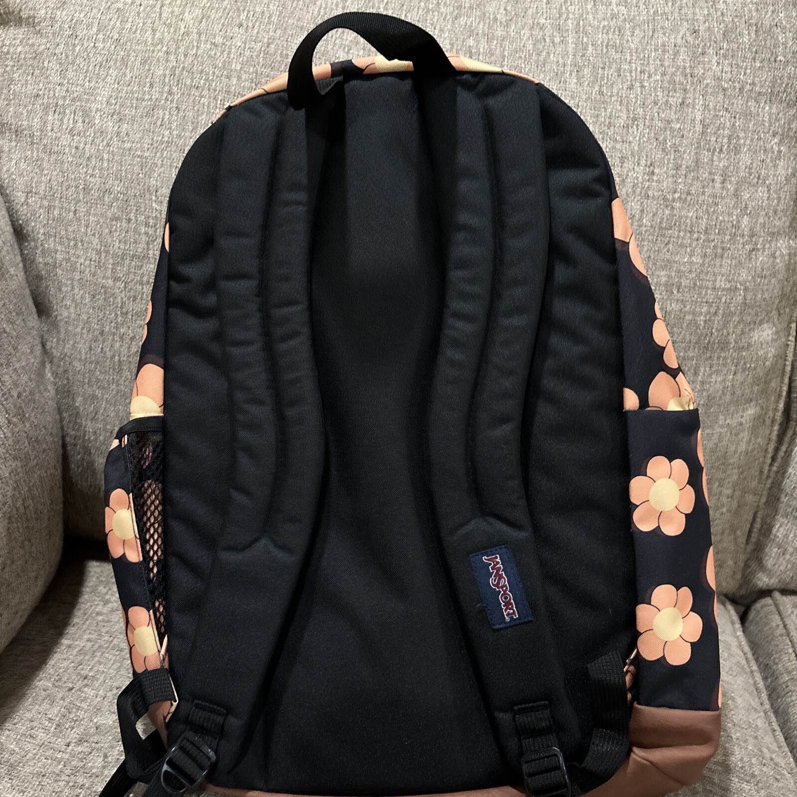 JanSport Cool Student Backpack FLOWER FRENZY 34 L x 17 x 12 x 8 In NWT