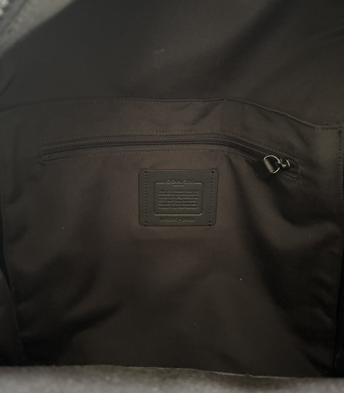 Genuine Coach Large Nylon Blue Max Backpack For Men or Women