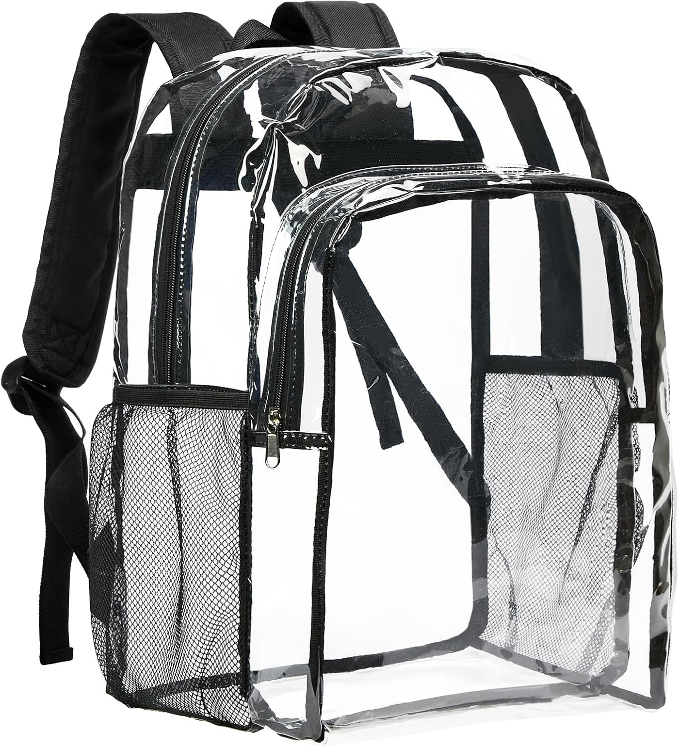 Clear Backpack Heavy Duty – Transparent See through Backpacks Extra Large Clear