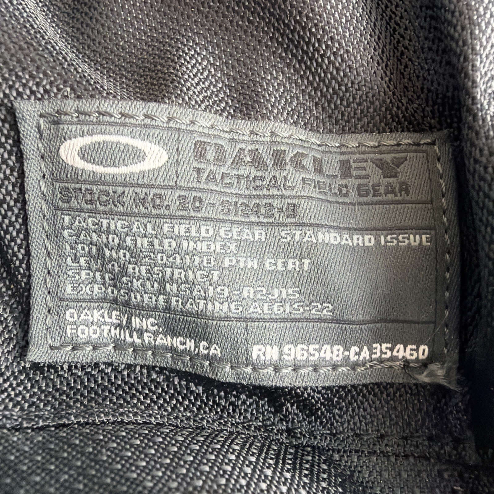 Oakley Kitchen Sink Backpack 34L Tactical Bag 17″ Laptop Field Gear Black Red