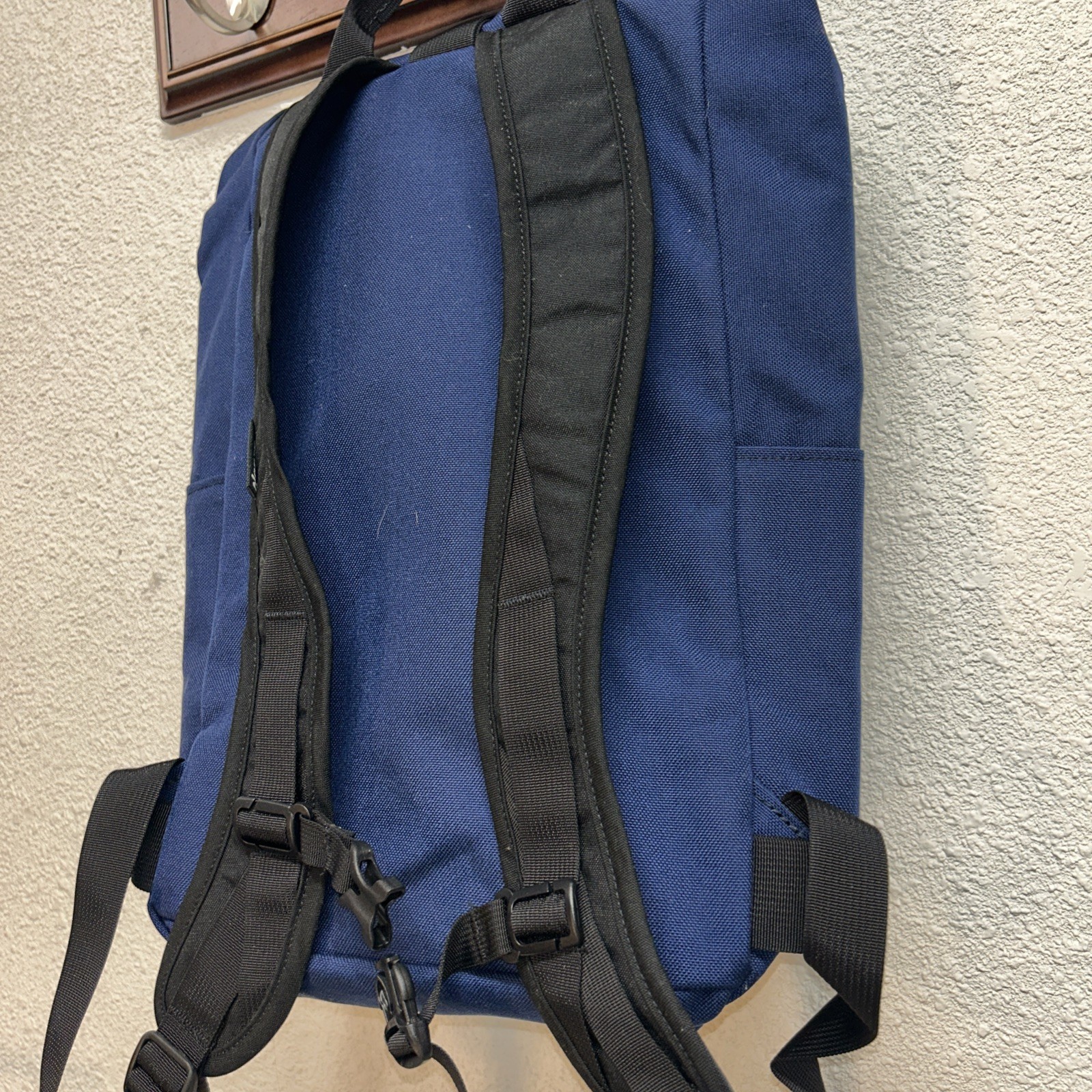 North st Davis Backpack Rolltop 20L Daypack Bag Made In Portland Oregon USA Blue