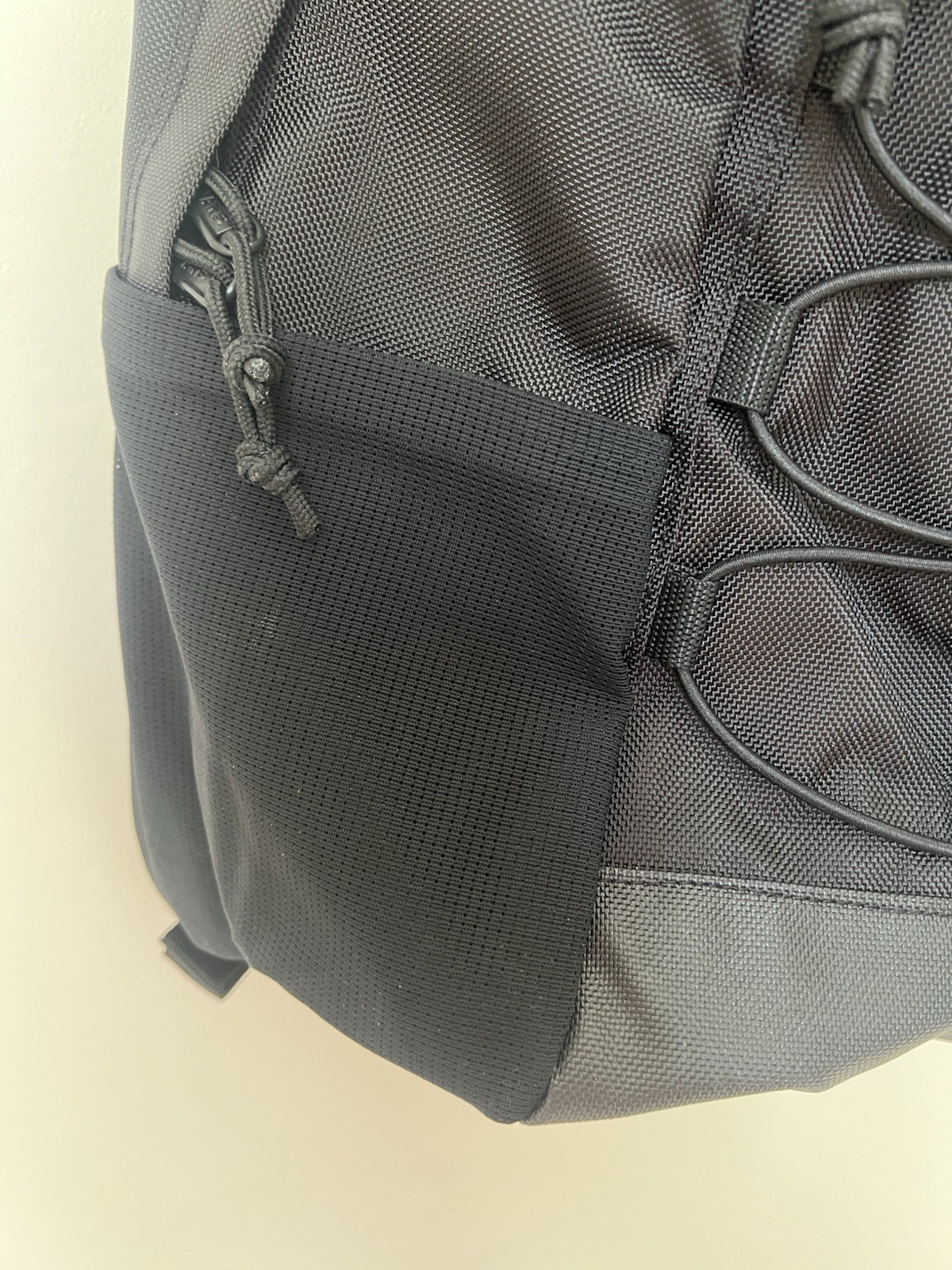 VANS Snag Plus Solid Black Backpack School Work Travel