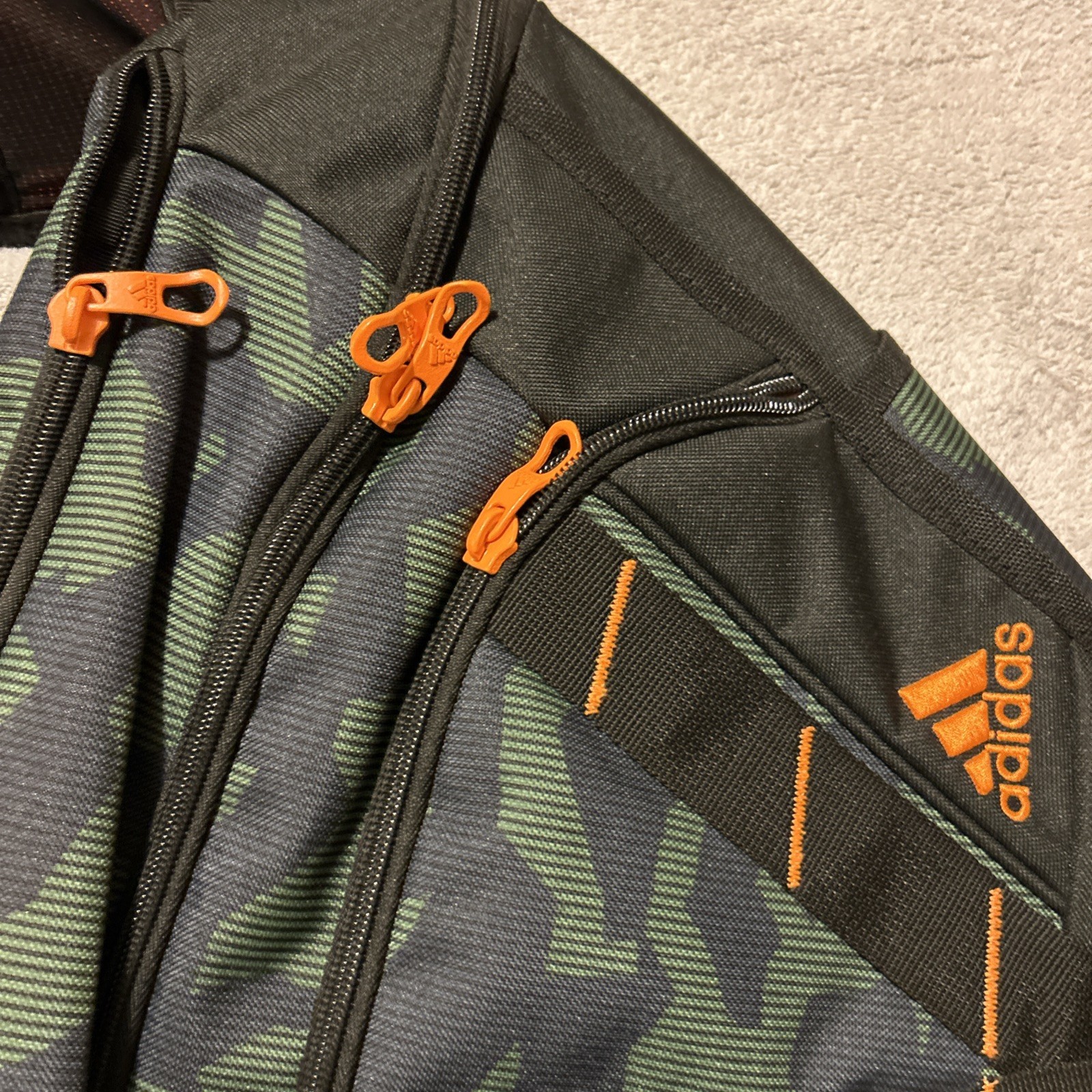 Adidas Crossbody Sling Single Strap Load Spring Backpack Soccer School Camo New