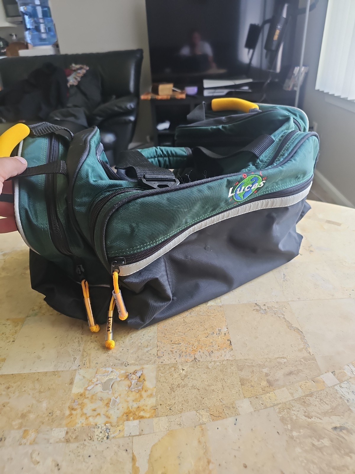 VTG 90s World Lucas Tour Bag Travel Camping Sport SUMMER CAMP