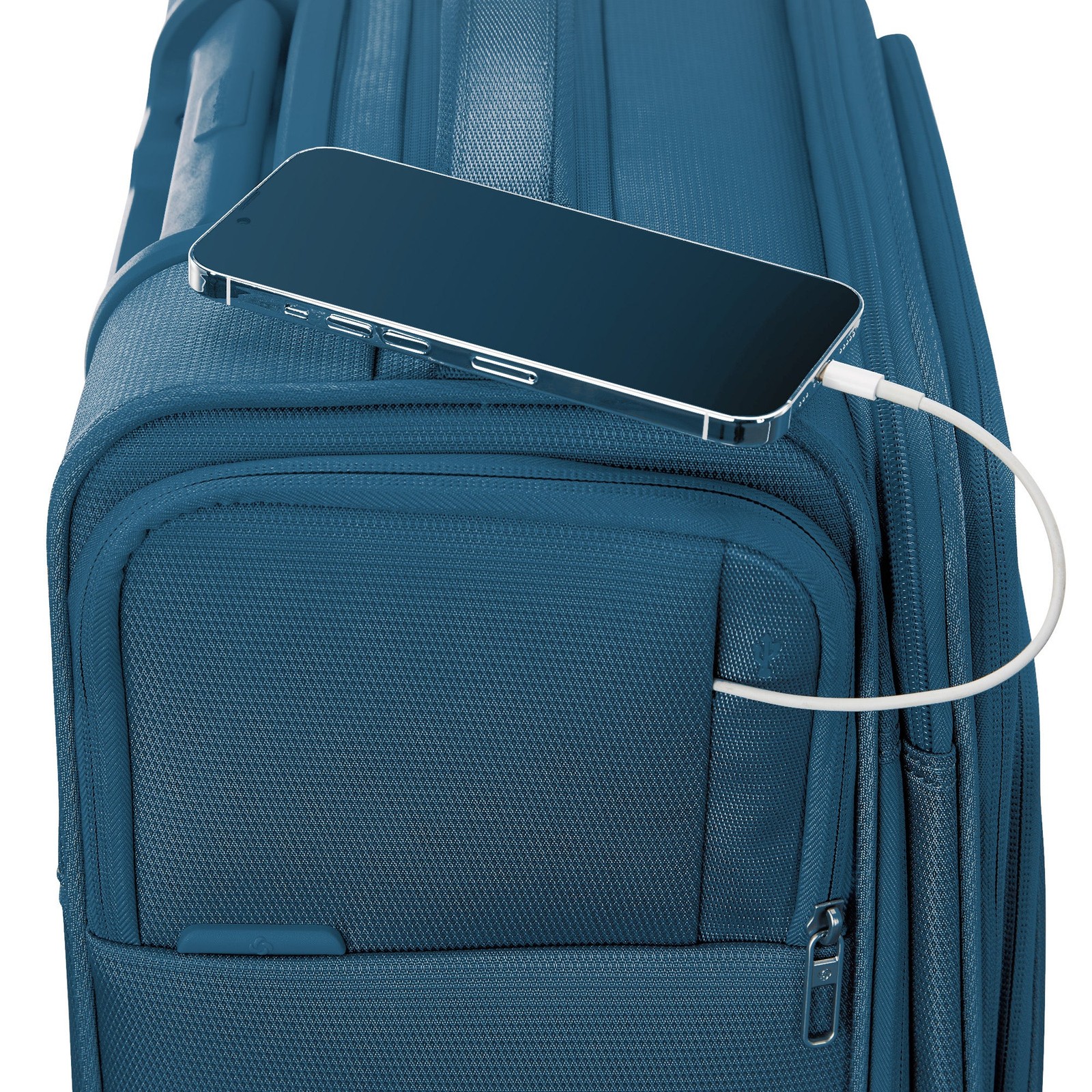Samsonite UpLIFT Lightweight Softside Expandable Luggage Blue Large Checked U2