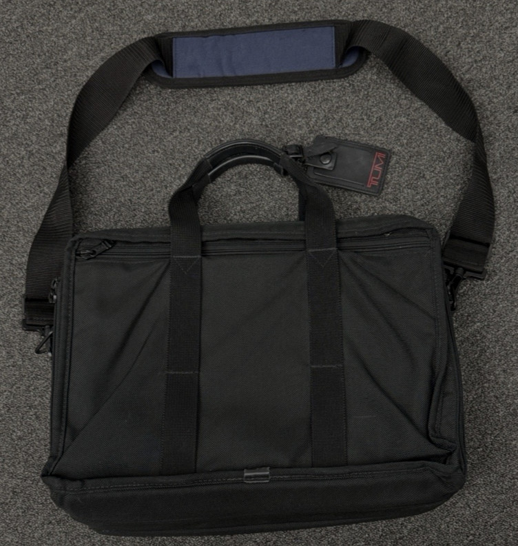 Tumi Alpha 13 inch high Laptop Briefcase – Black