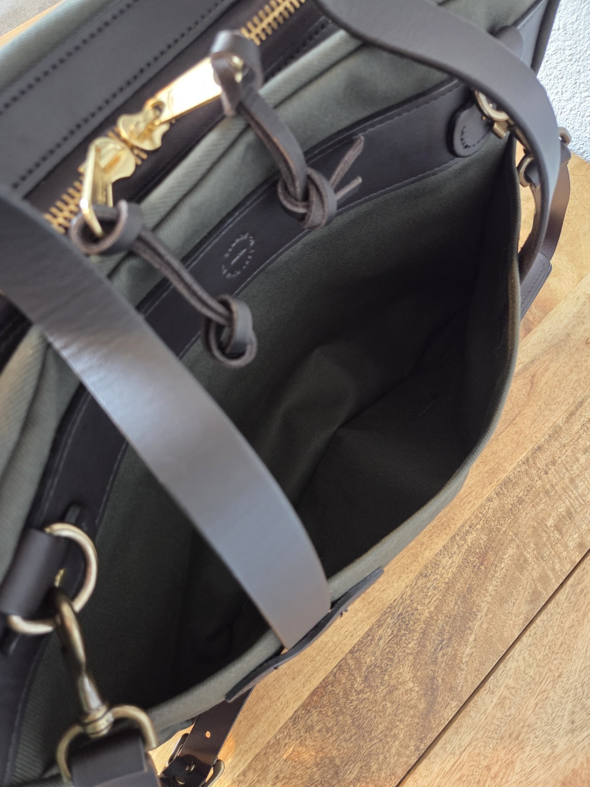 Filson Small Rugged Twill Pullman Suitcase | NWT | Otter Green | Made in USA