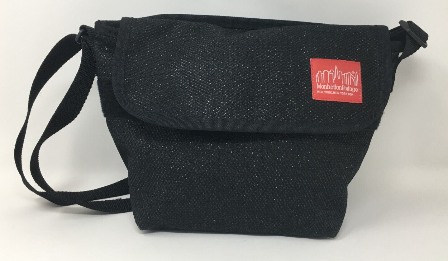 Manhattan Portage New York Midnight Mini NY Messenger Bag Red Label