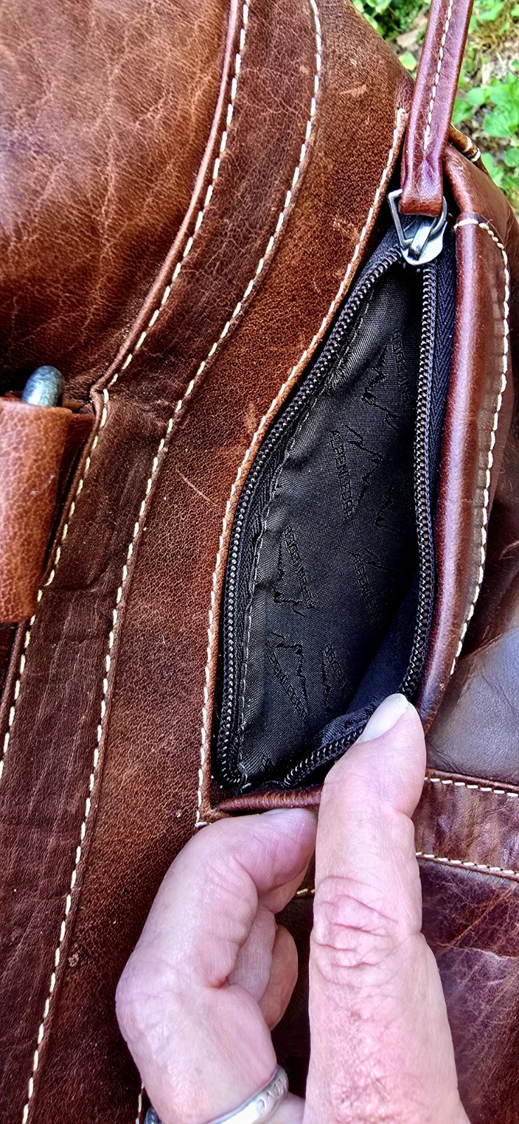 Alpenleder Genuine LEATHER Bag Germany Messenger-Laptop-Business