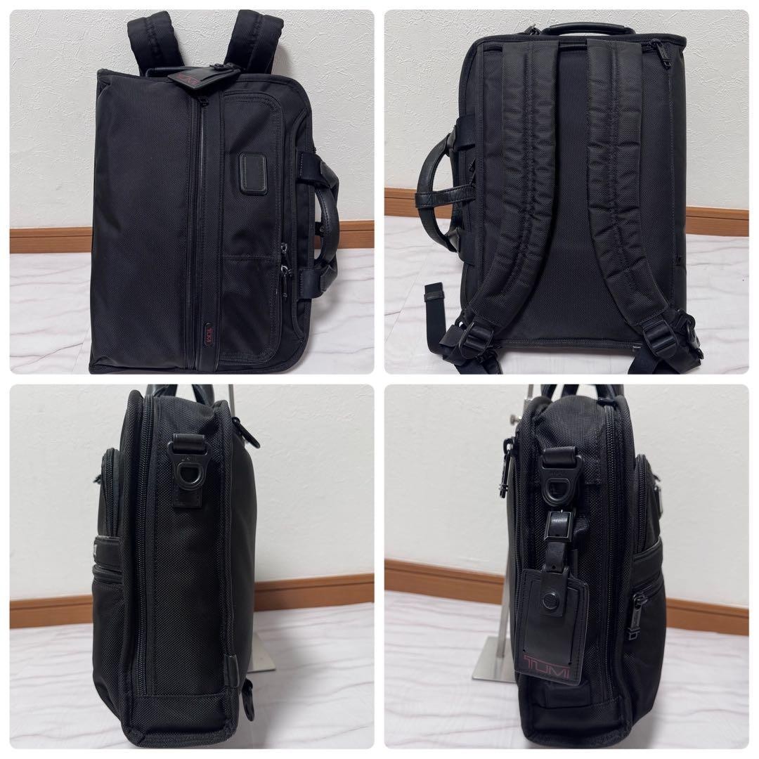 TUMI 26303182D0 Generation 4.3 3Way Briefcase Black Backpack Shoulder Bag Japan