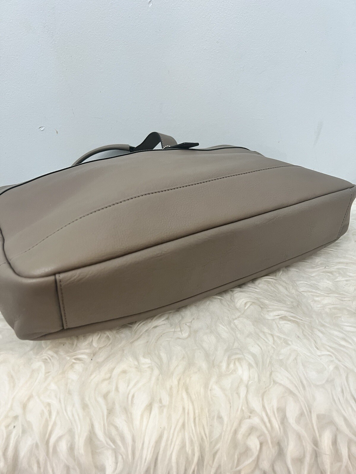 Coach Mens Hudson Surplus Green Smooth Leather Briefcase Bag F71561