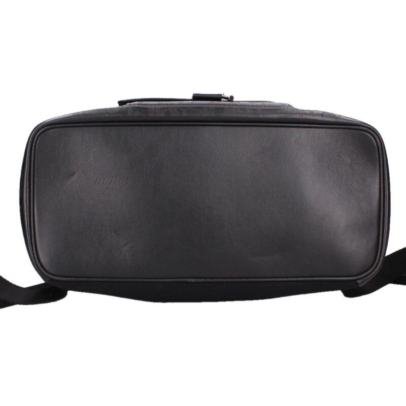 Dior Oblique Backpack Black Canvas Used Authentic Designer Bag 39cm