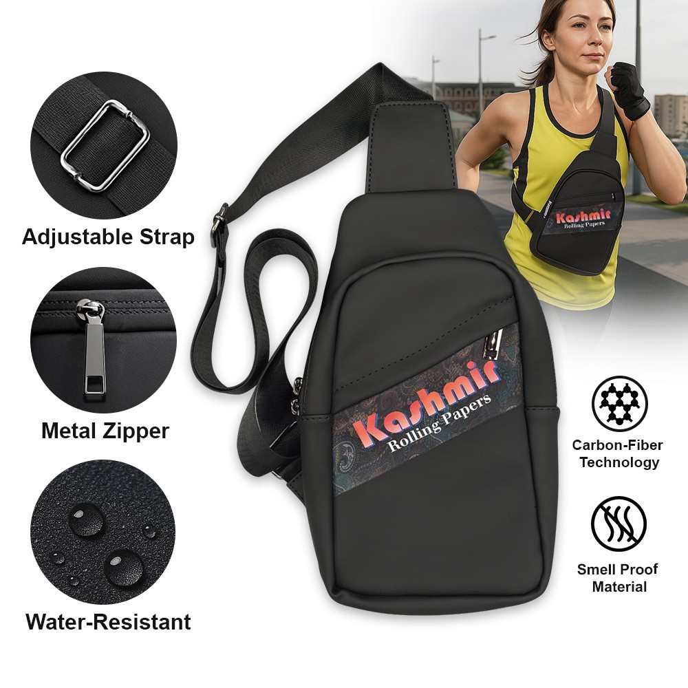 Waterproof Men Women Sling Bag Chest Cross Body Travel Sport Small Shoulder Pack