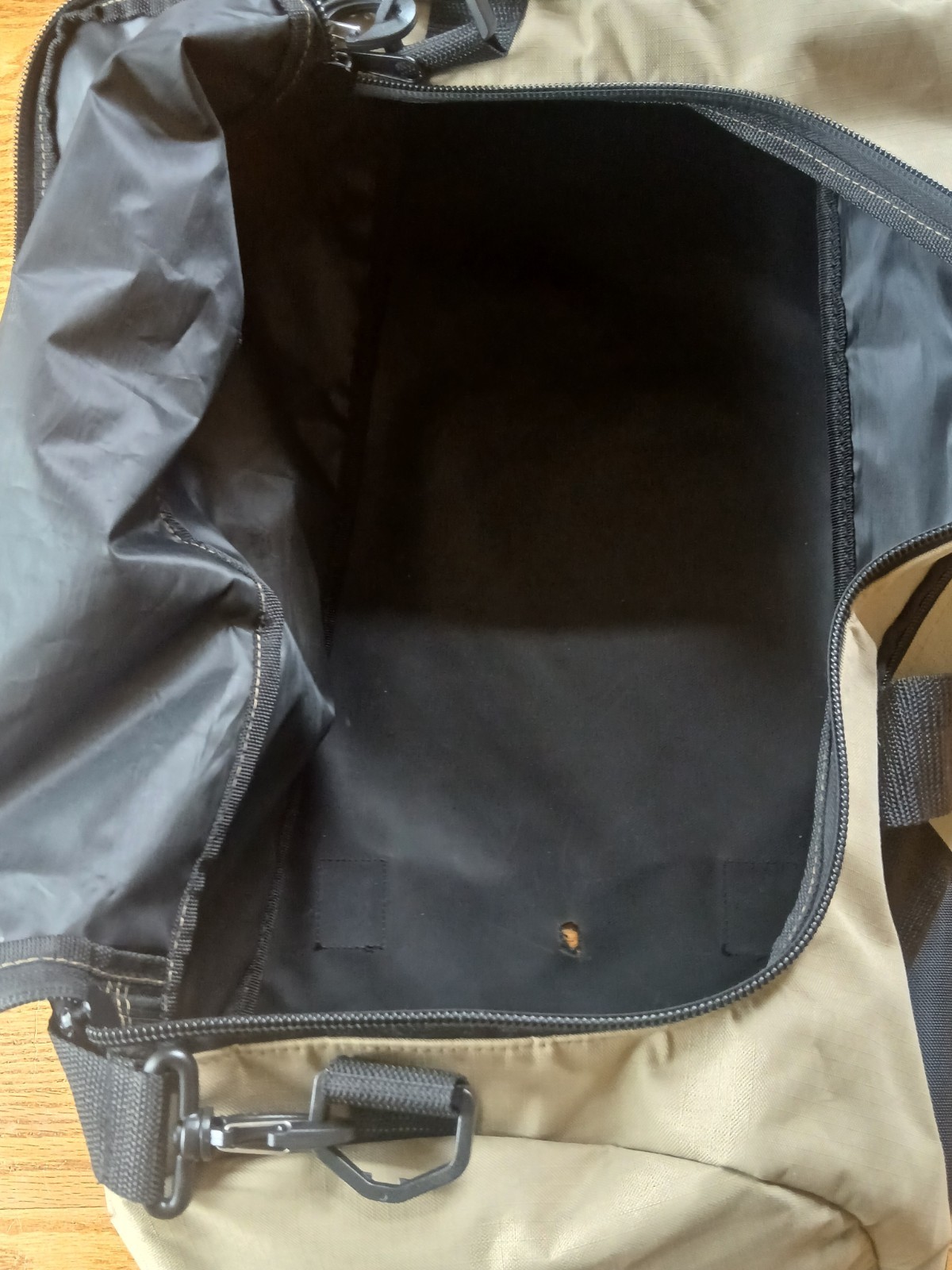 Lightweight Canvas Duffle Bag With Multiple Straps And Wheels From OAT