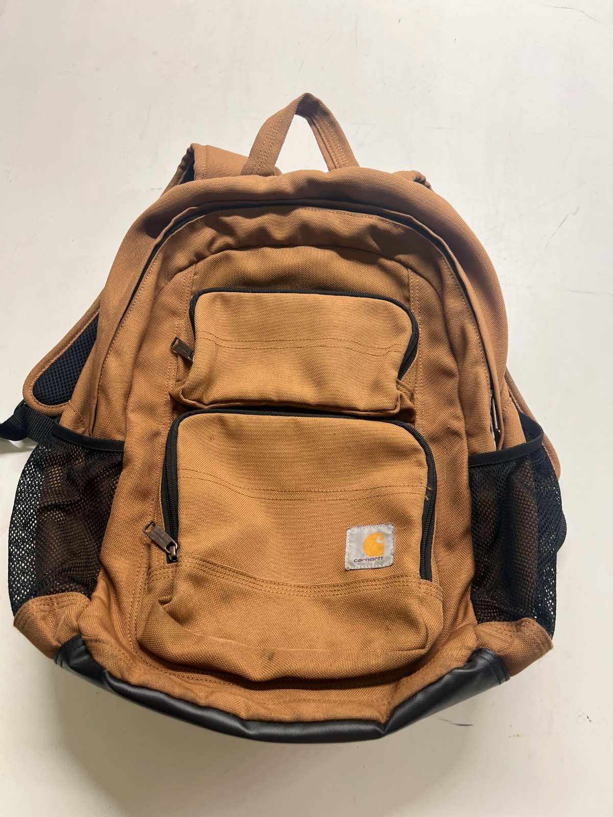 Carhartt Legacy Standard Work Backpack Brown Canvas Travel Hiking Outdoor Unisex