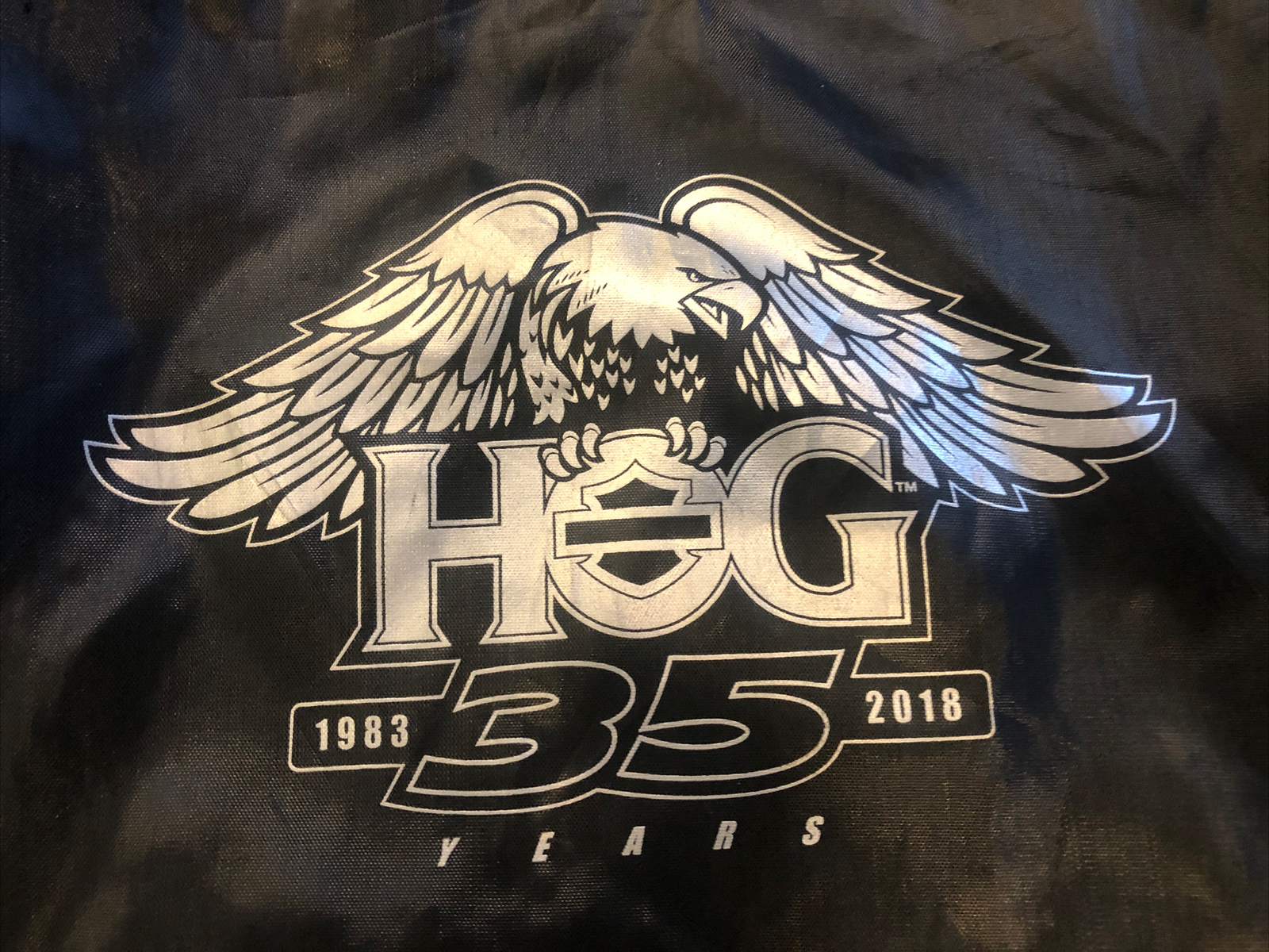 HOG Harley-Davidson String Back Pack Harley Owners Group NEW 35 Years