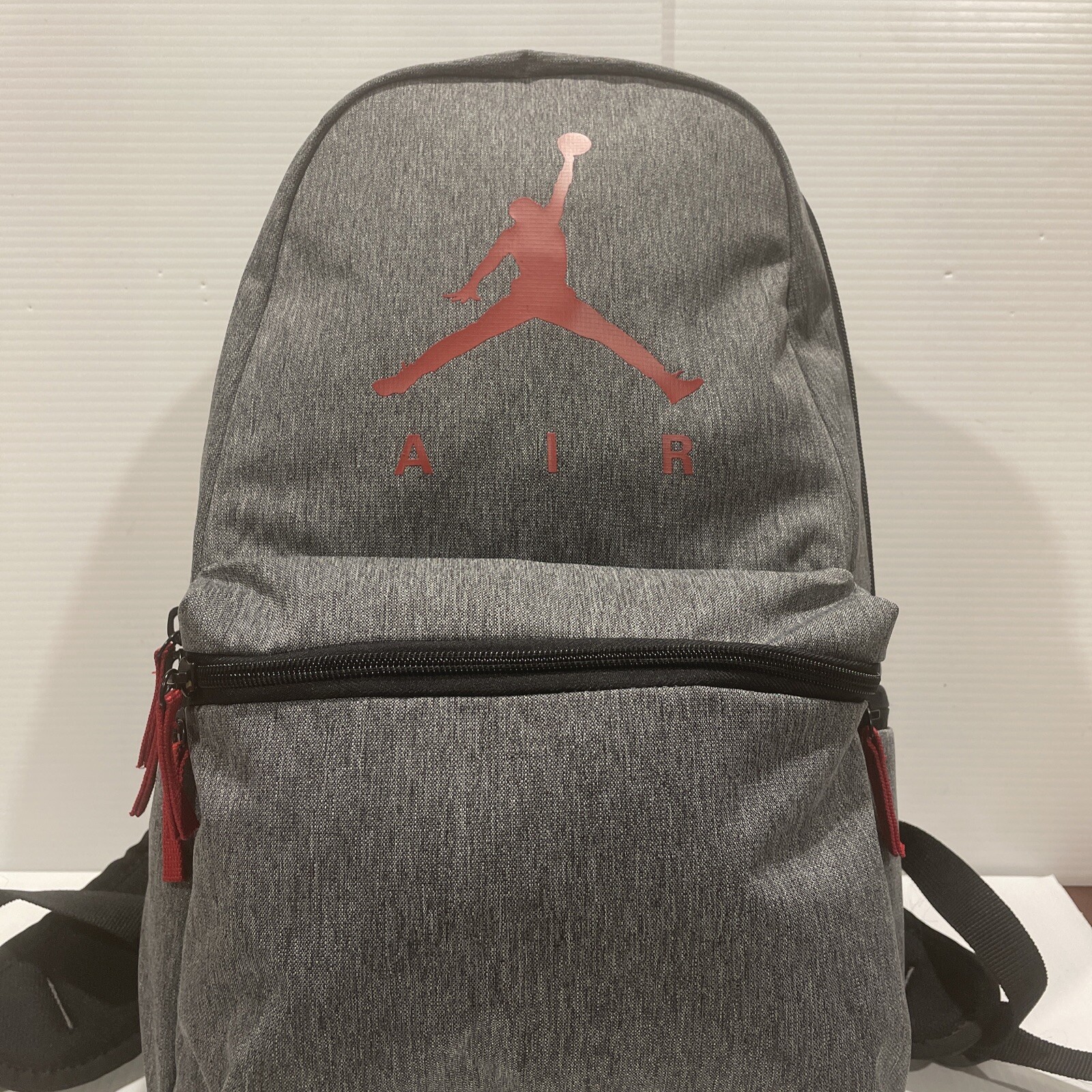 Brand New Nike Air Jordan Large Carbon Heather Backpack GRAY Color