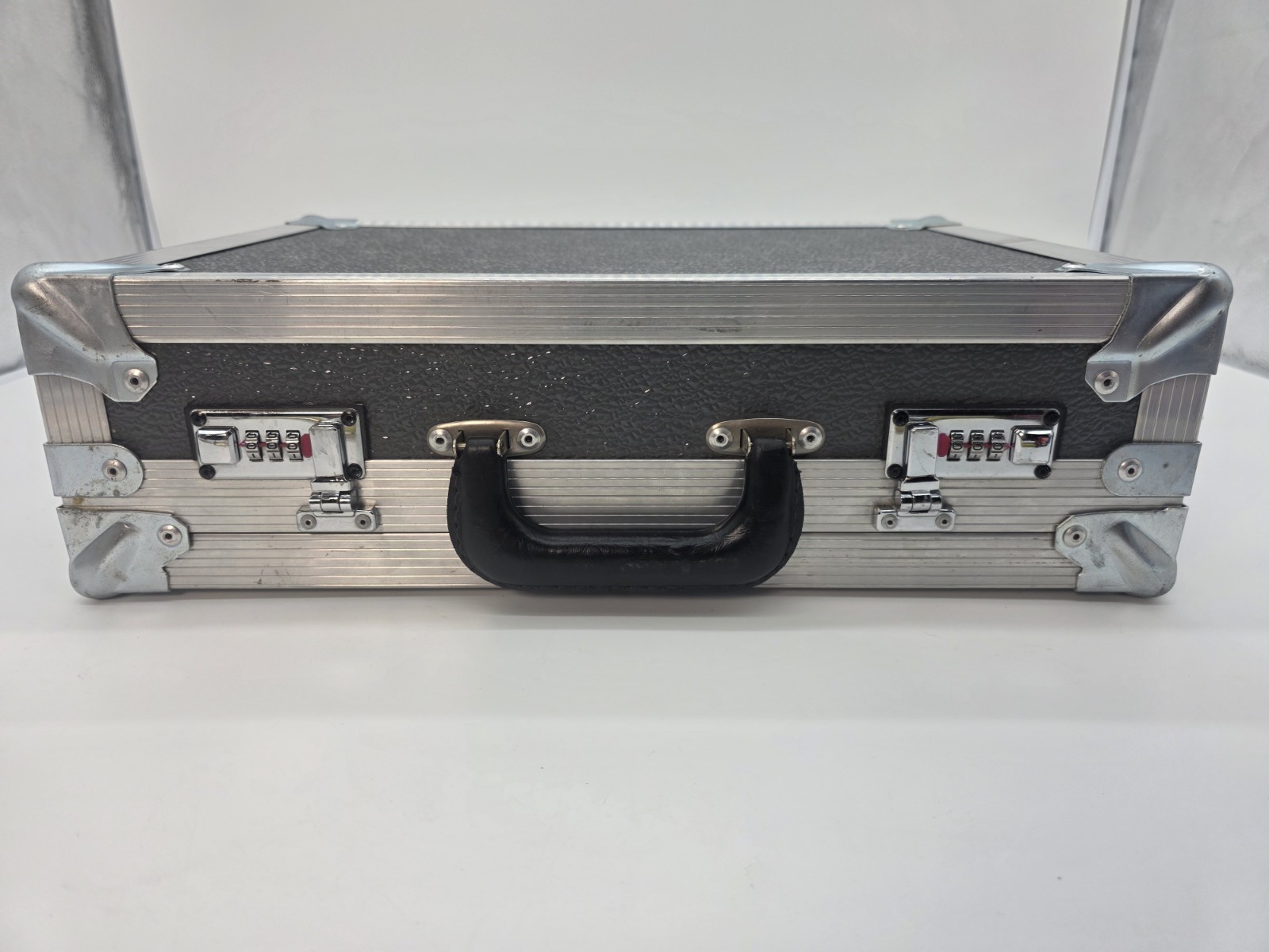 Star Case Briefcase Aluminum New/Light Wear From Storage, With File Pocket