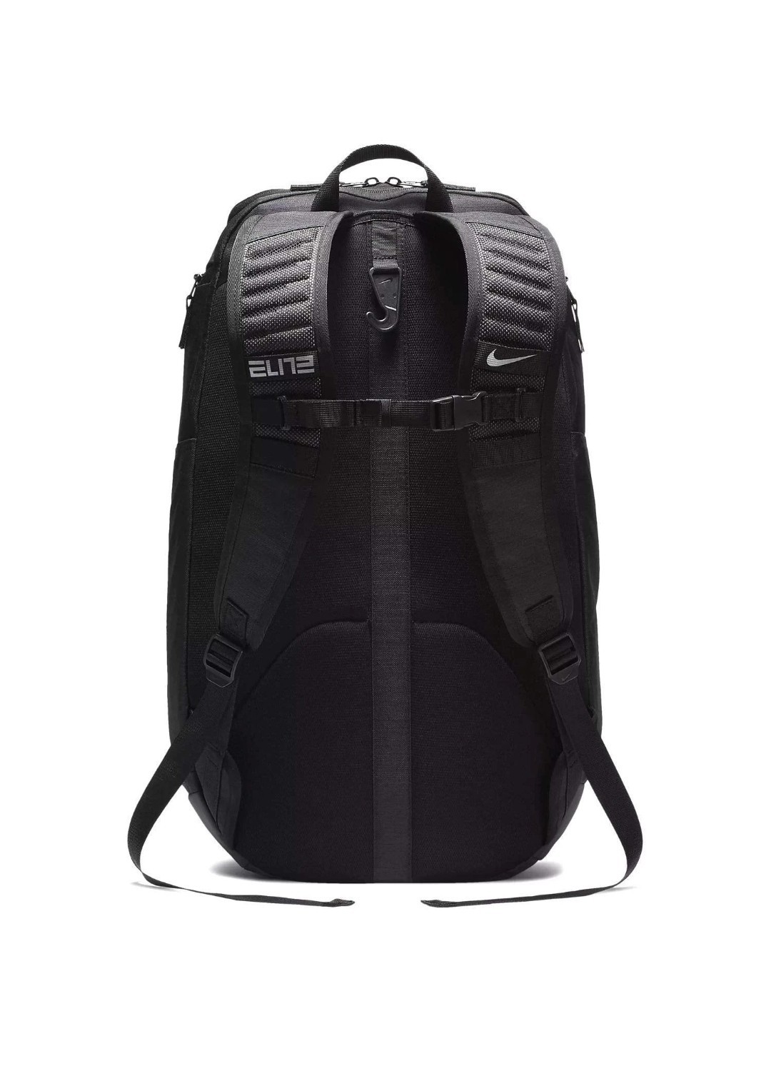 NIKE HOOPS ELITE PRO Basketball Backpack Bookbag Black Silver BA5554011 MSRP $80