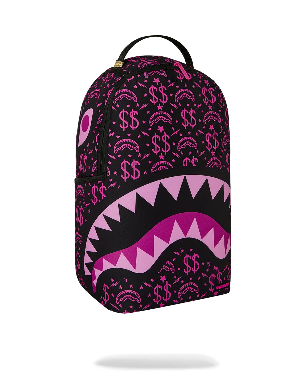 Sprayground Money Maker Purple Backpack🔥New Black Bookbag Large School Bag