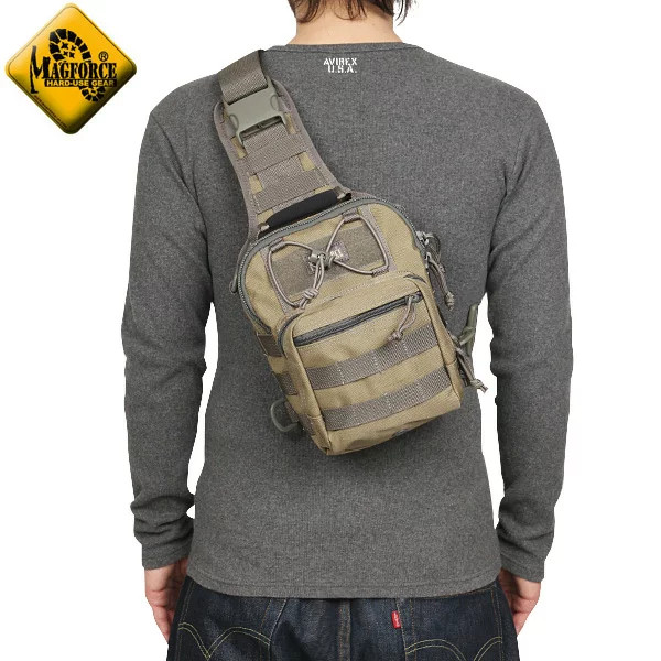 MAGFORCE Military Body Bag MF-0419 Humberg 10″x8″ KHAKIFGW New