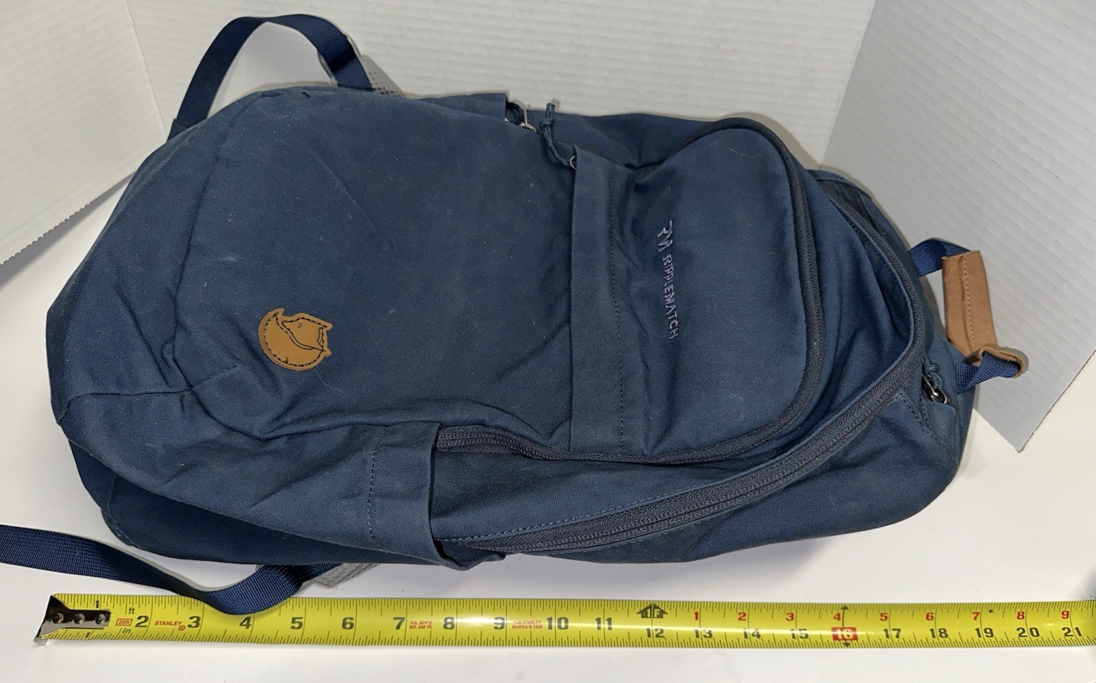 Fjallraven Raven 20L Navy Blue Backpack G1000 Fabric