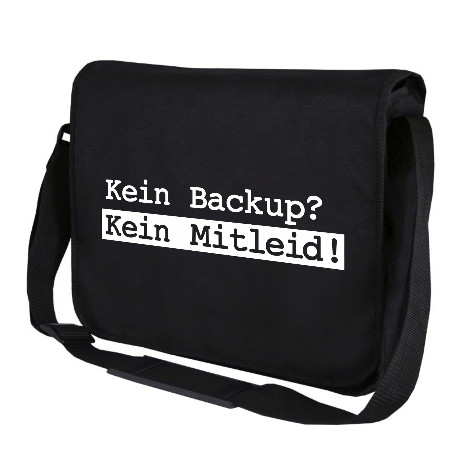 No Backup? No Pity! Geek Nerd IT Admin Gamer Shoulder Bag Messenger Bag