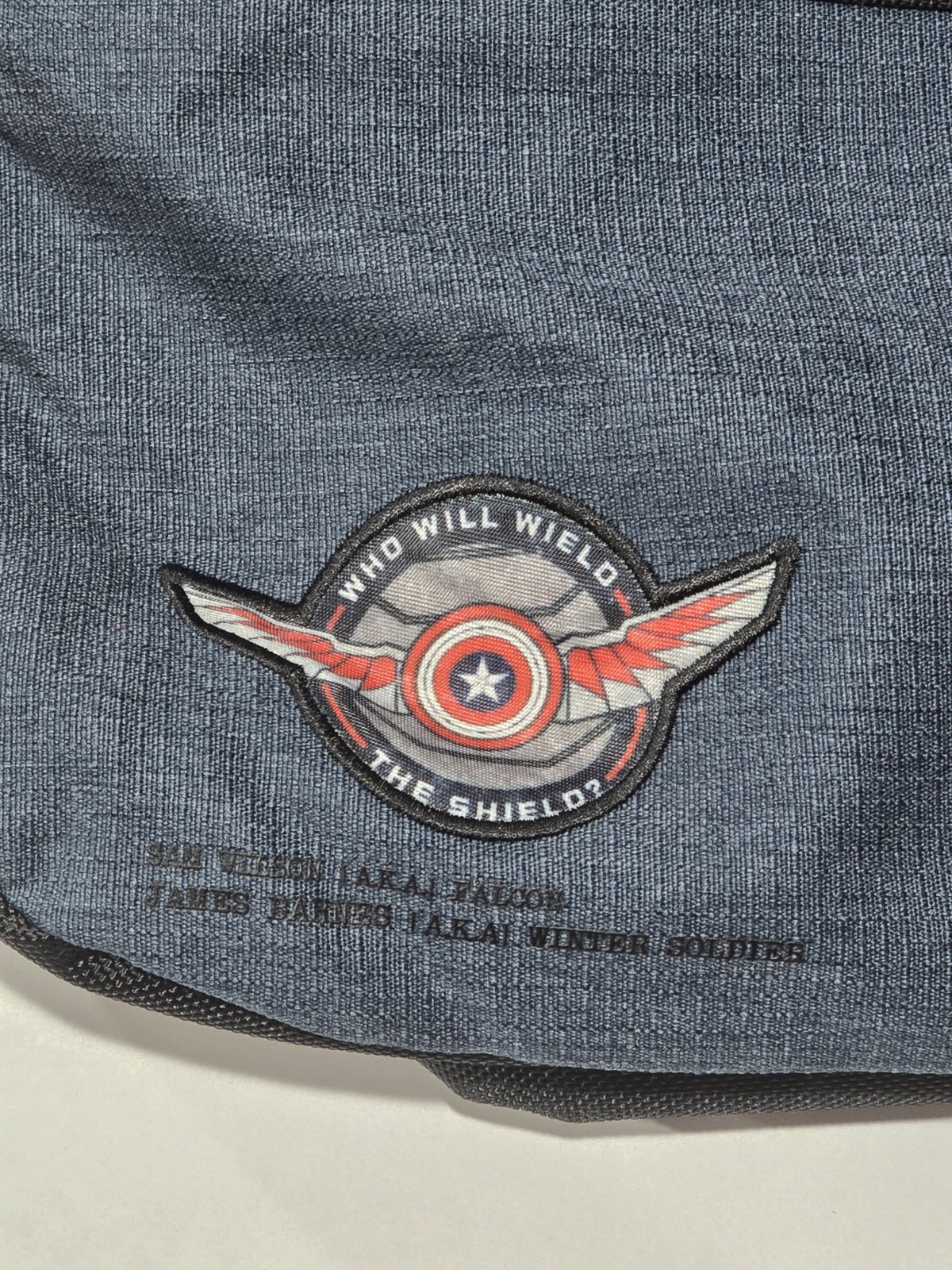 New tag Bioworld Disney Marvel The Falcon And The Winter Soldier Star Backpack