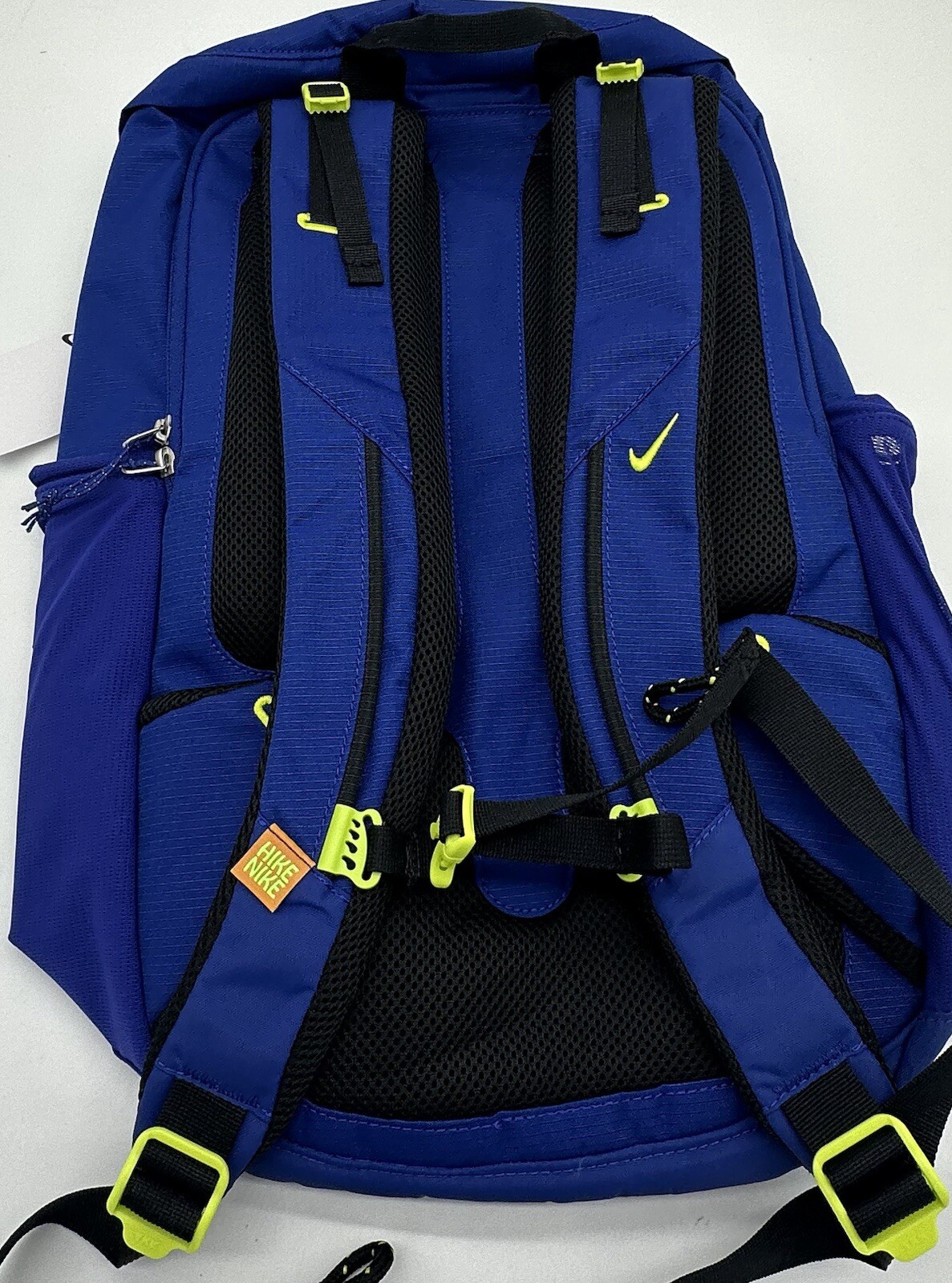 Nike Hike Backpack (27L) Deep Royal Blue/Black/Atomic Green DJ9677-455 Brand New