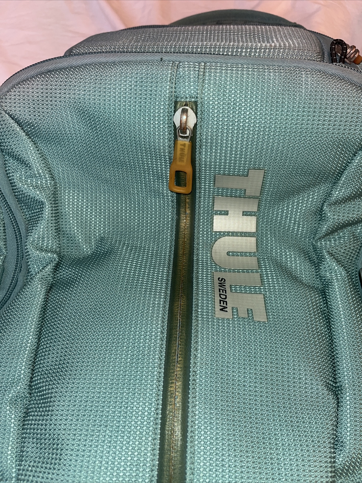 Thule Sweden Stravan Green Laptop Backpack