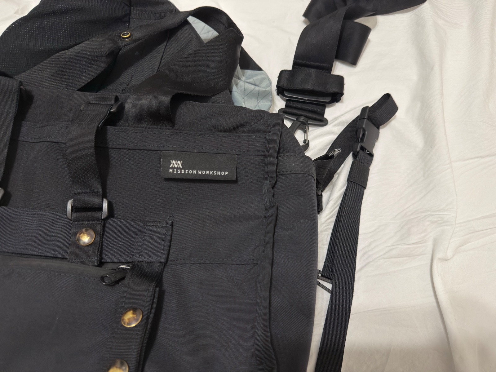 Mission Workshop Transit Laptop Brief. Black. Used.