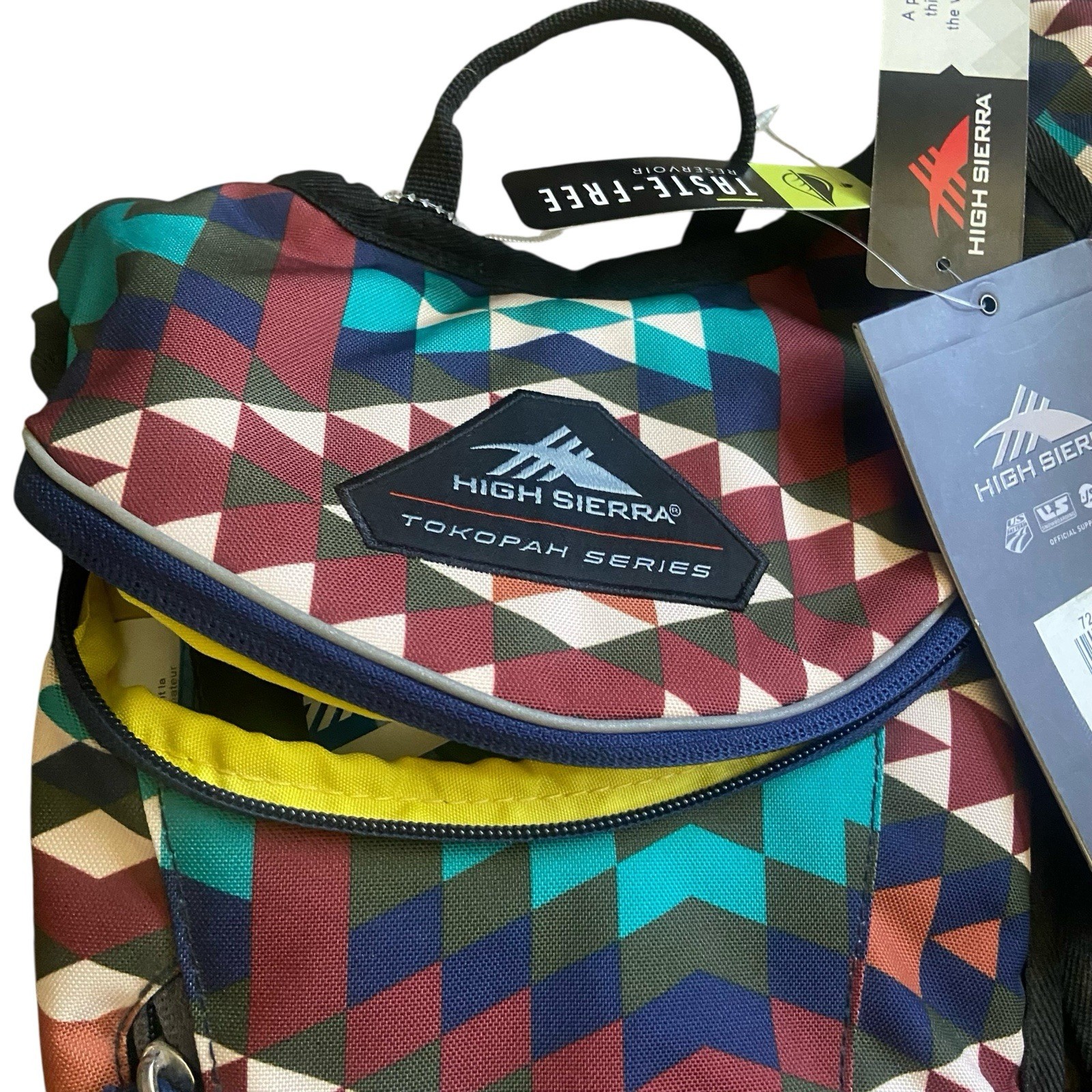 New W/ Tags High Sierra Tokopah 2.0 Hydration Pack Multicolor Hiking Outdoor