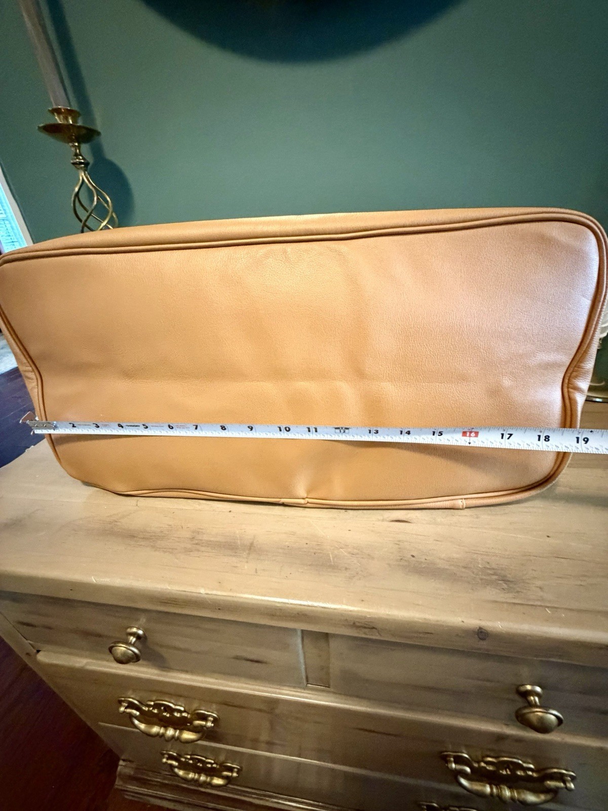 DSW Blue Striped Weekender Duffle Bag Large Travel Carry On Tote