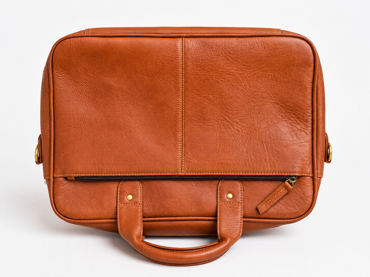 Cuero Guapo Leather Laptop Briefcase Messenger Bag Business Office Travel Brown