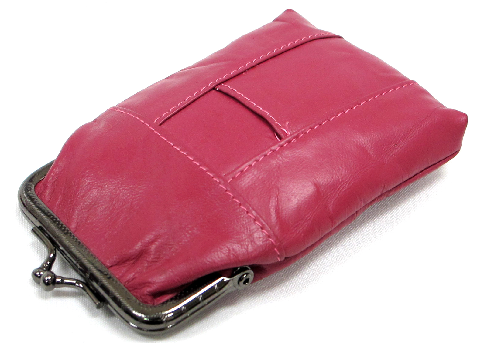 2pc Set Soft Leather Cigarette Case Snap Top Closure One for 100’s One for 120’s