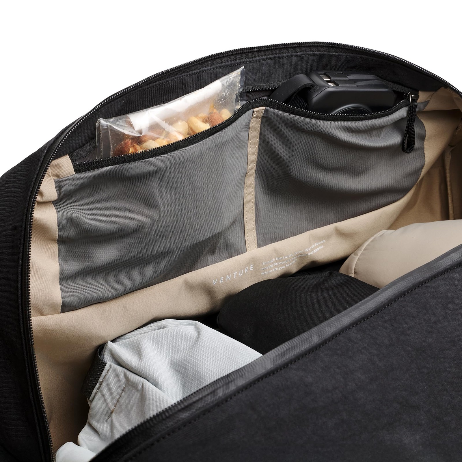 Venture Ready Duffel 40L (rugged weekender travel bag with streamlined organi…