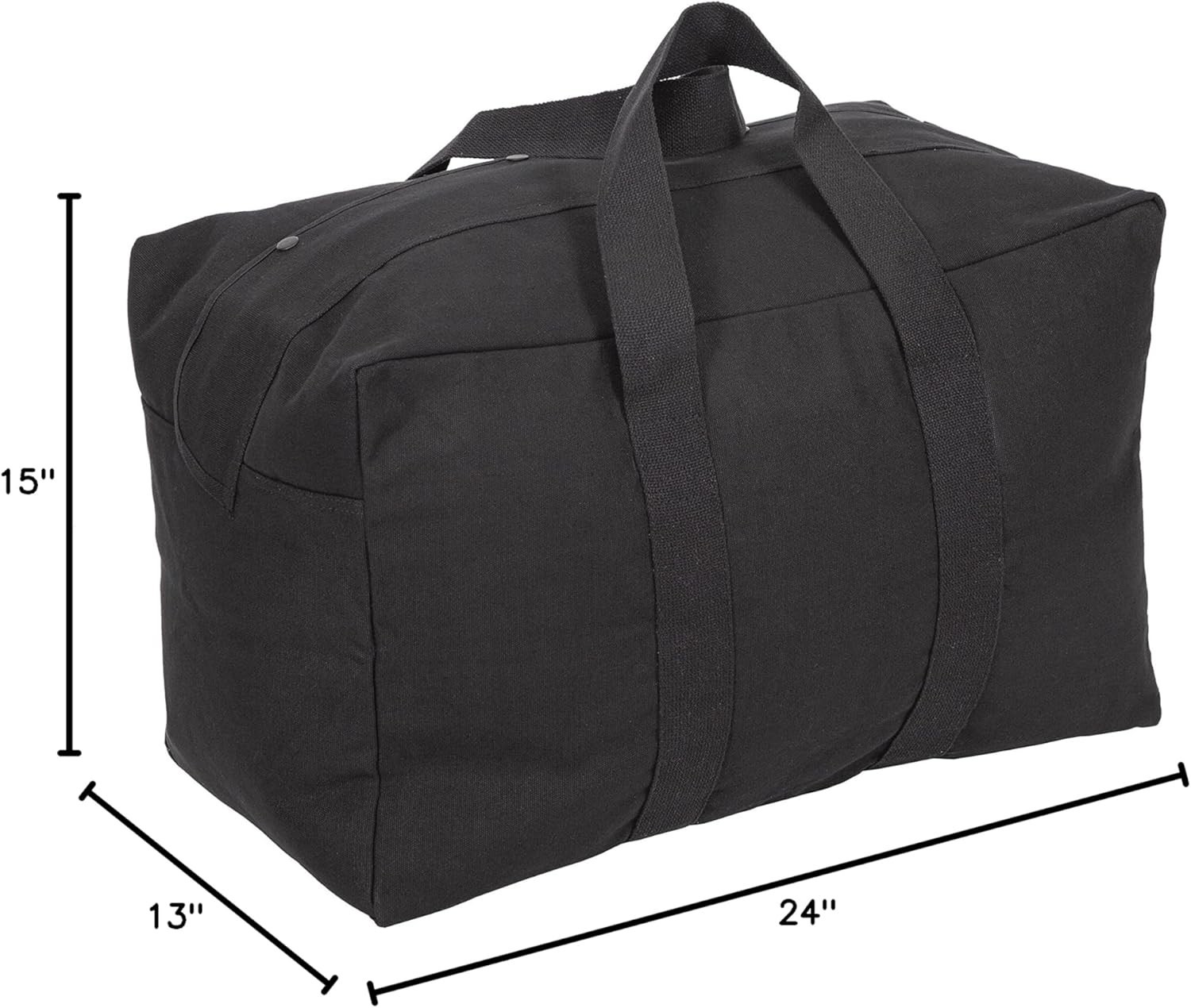 Heavyweight Canvas Cargo Bag Parachute Travel Pack Oversized Capacity Duffel Bag