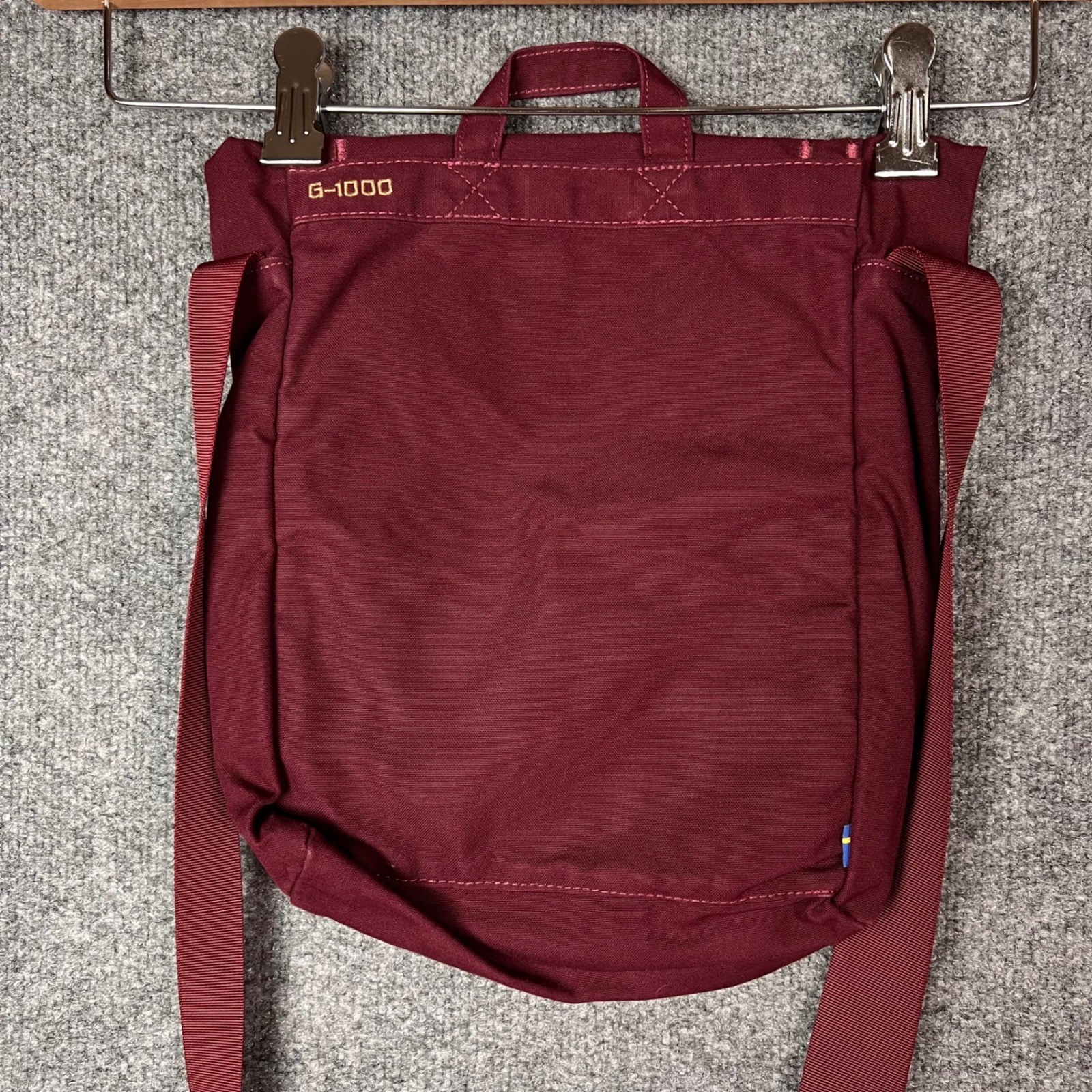 Fjallraven Foldsack No. 3 Shoulder Bag Small Burgundy