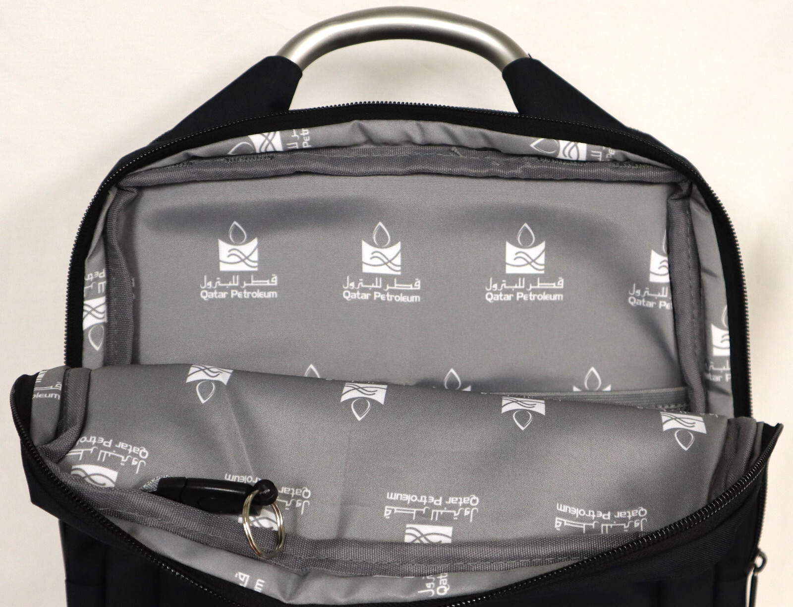 Qatar Petroleum ~ Laptop Backpack Messenger Bag Black High-Quality Never Used!