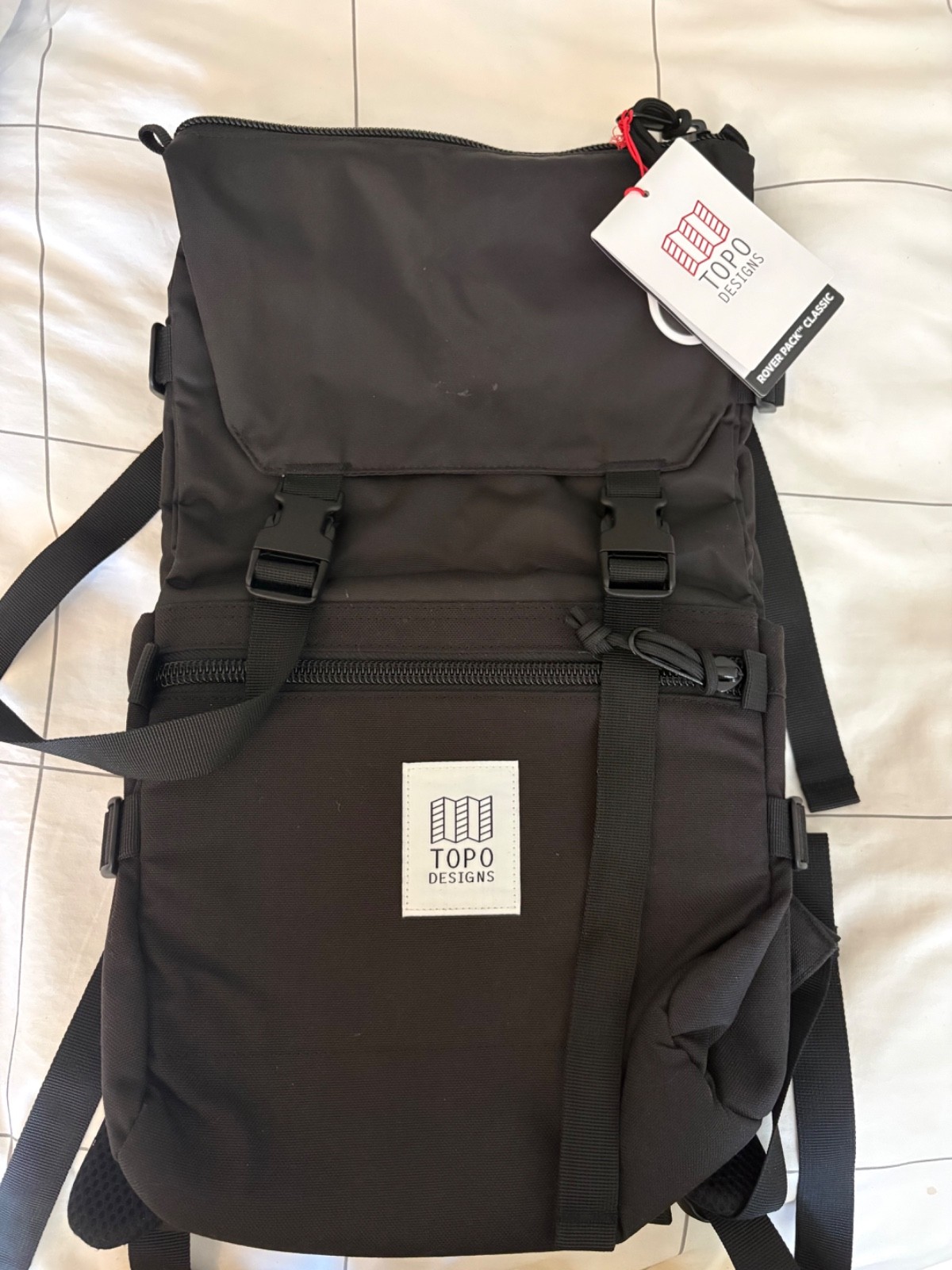 Topo Designs Rover Pack Classic – Black
