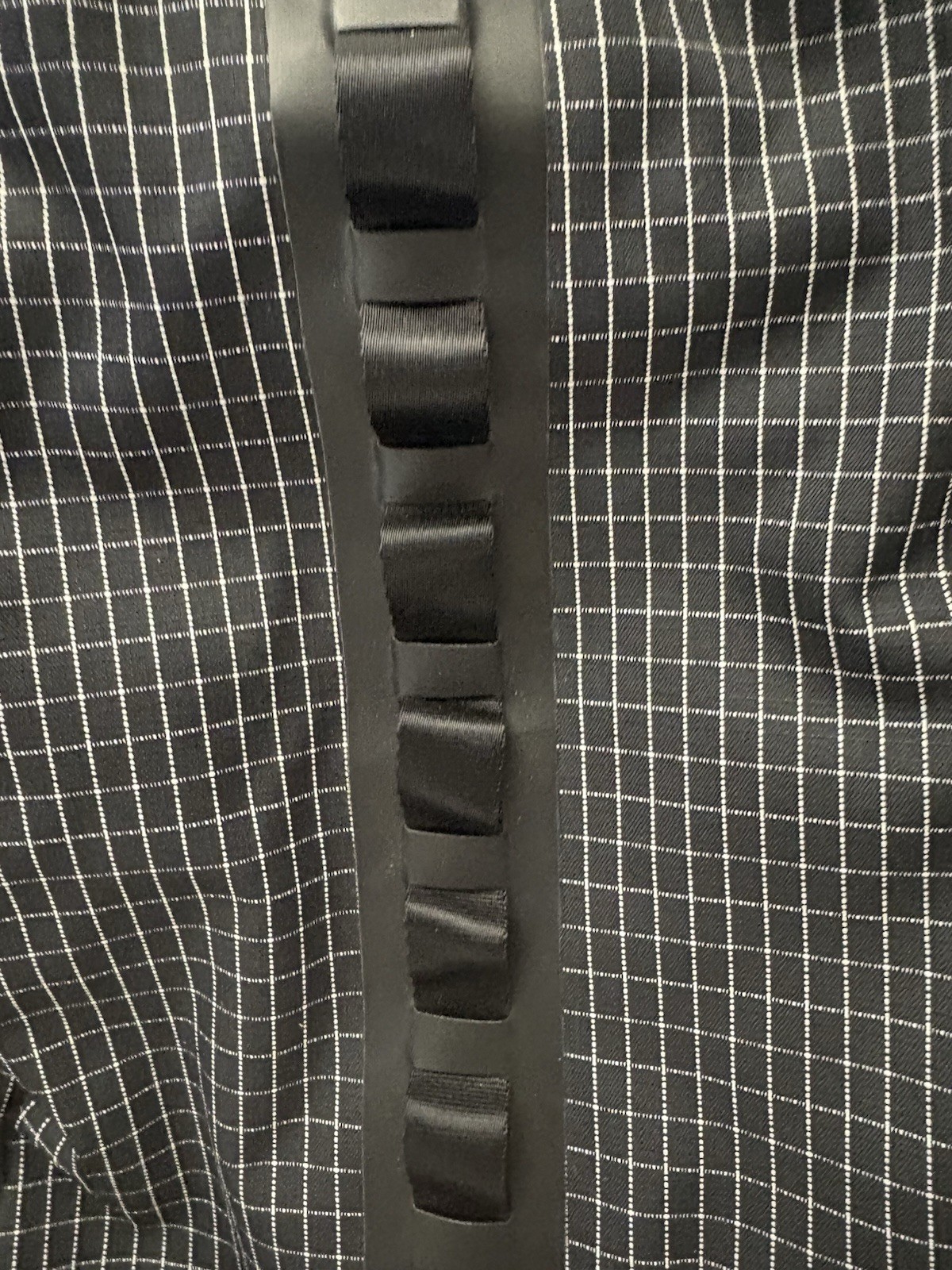 Nike Authentic Black And White Pattern Zip Backpack