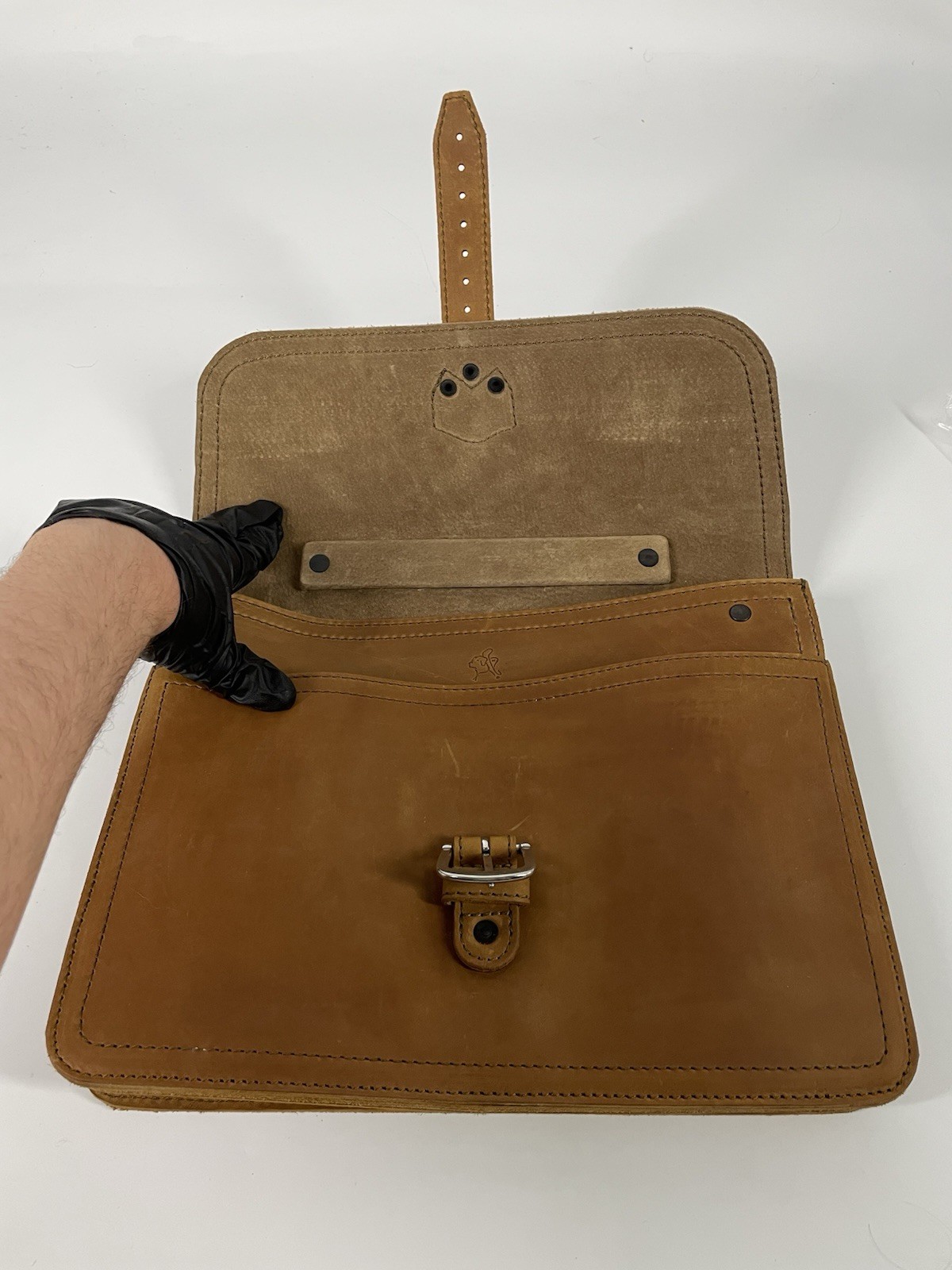 Saddleback Leather Co Fourteener Thin Tobacco Leather Briefcase
