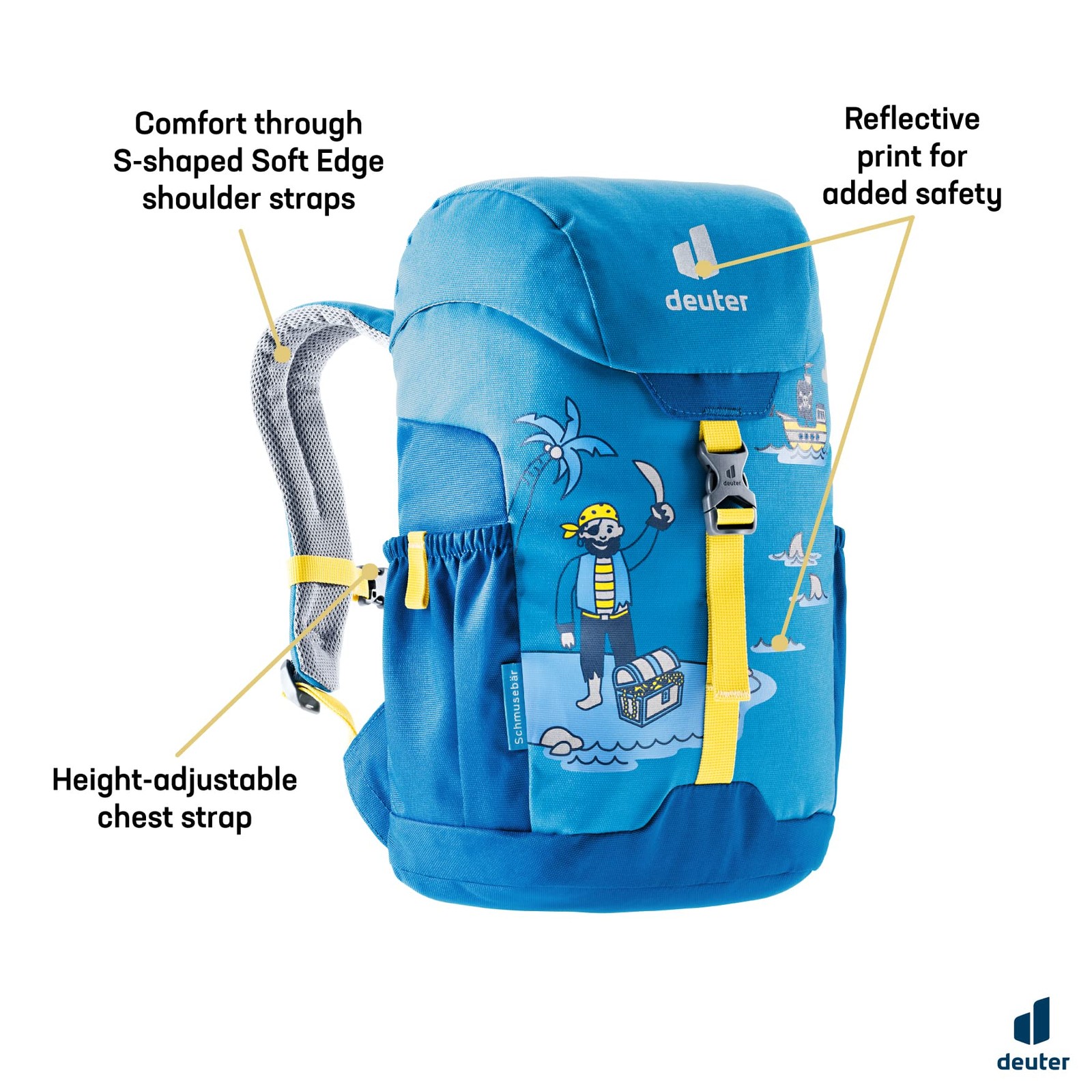 Kid’s Drawstring Backpack Daypack Rucksack for School and Hiking Ages 3+