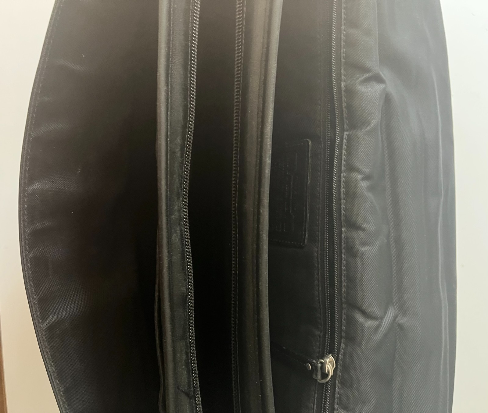 Vintage COACH Thompson Black Leather Briefcase Laptop Messenger Bag