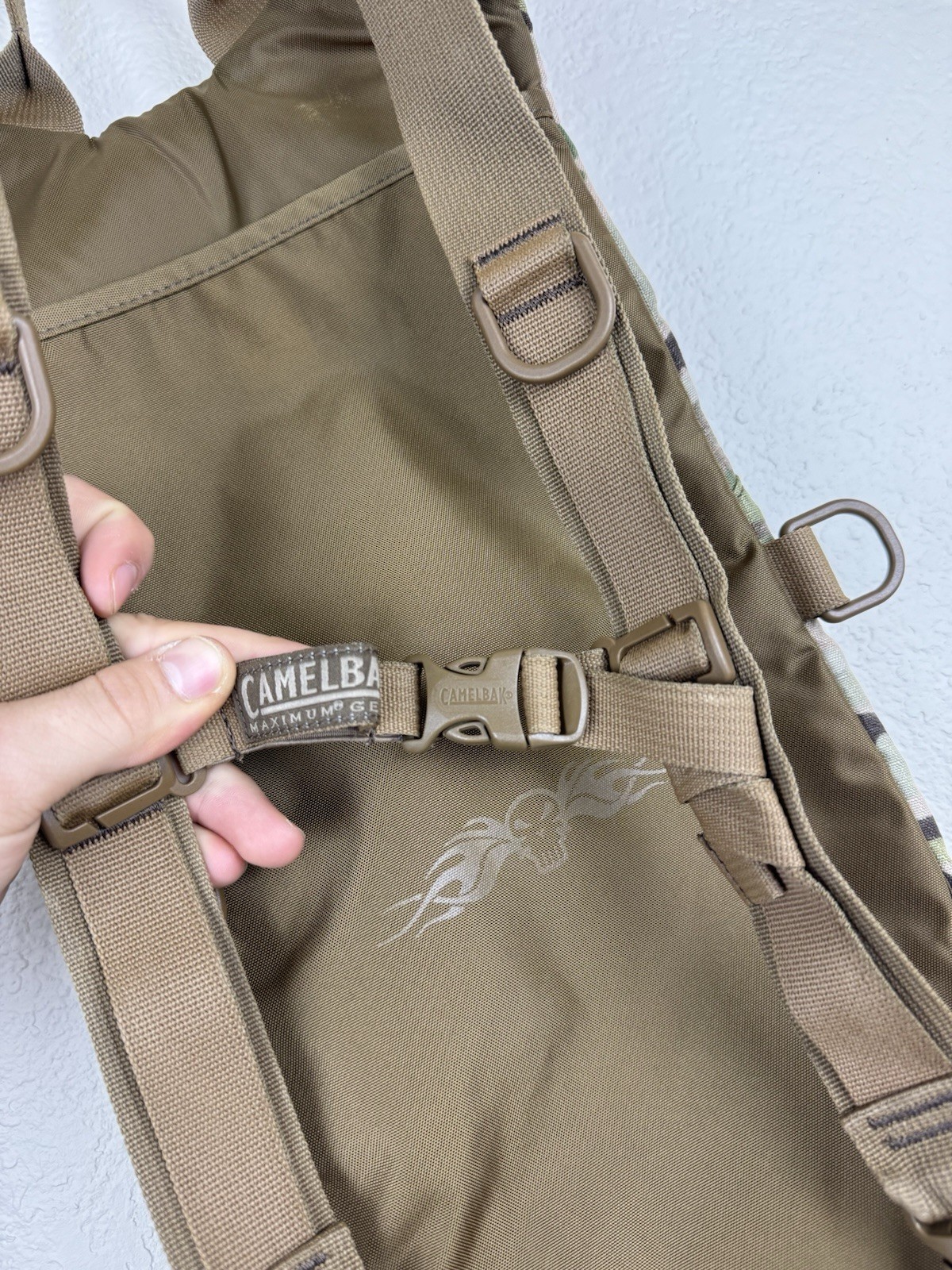 Camel Bak Camouflage Backpack Green Camo