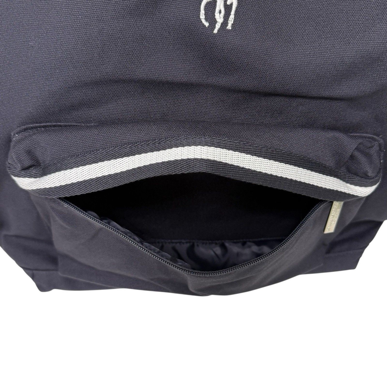 Polo Ralph Lauren Backpack Navy Blue Embroidered Logo School Travel Classic Bag