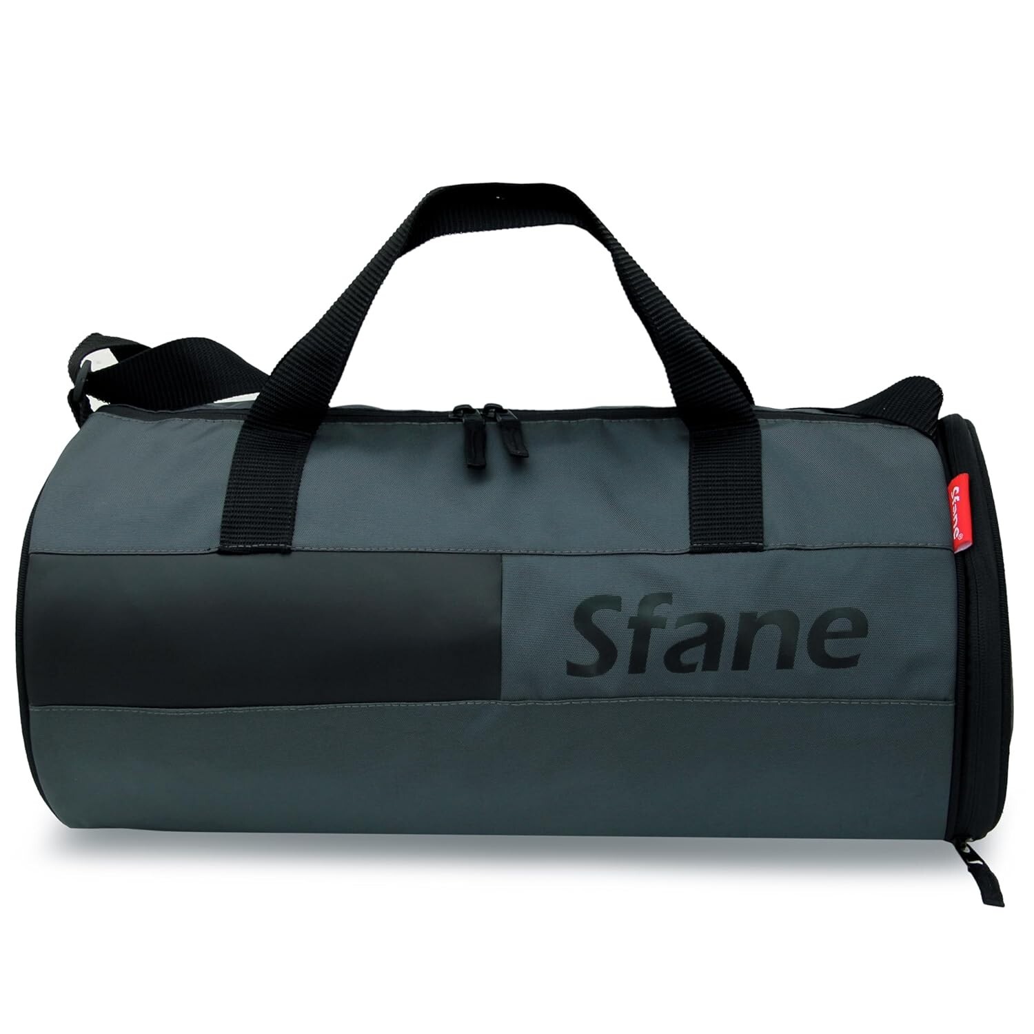 Polyester 23cms Duffle Gym Bag for Men & Women with Separate Shoe Compartment