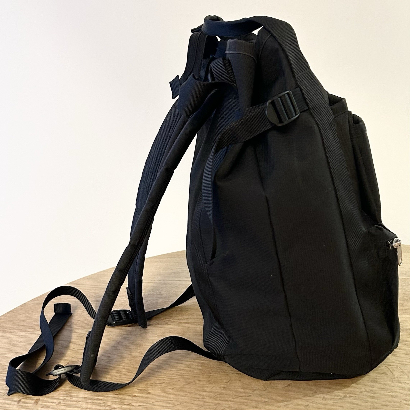 PORTER UNION Backpack Black Yoshida Polyester Used Japan