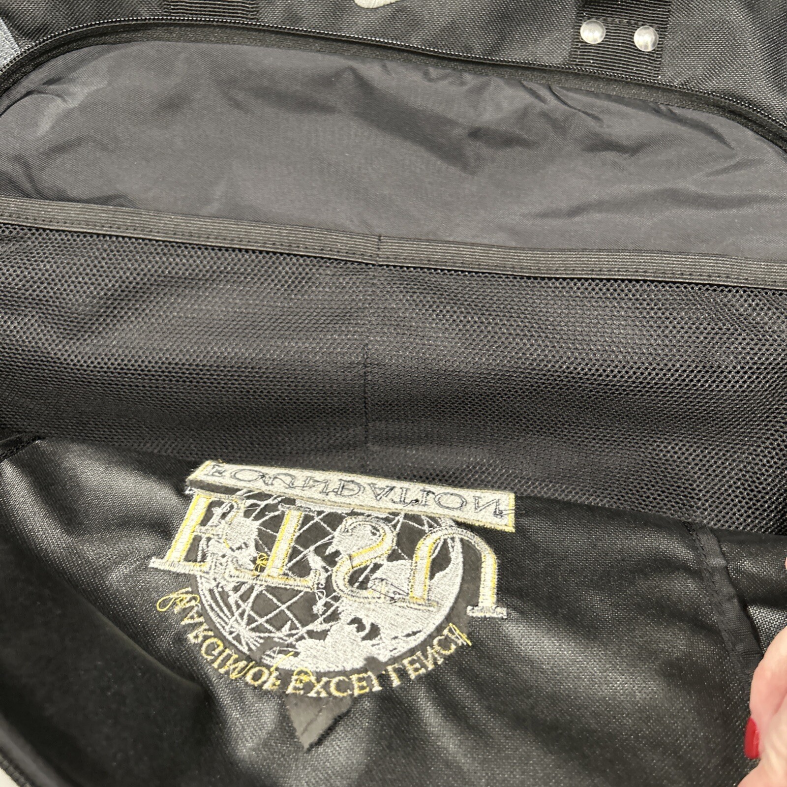 ETSU Nike golf duffel bag style TG0065 Unisex Black With Tags 18”x12”x10”