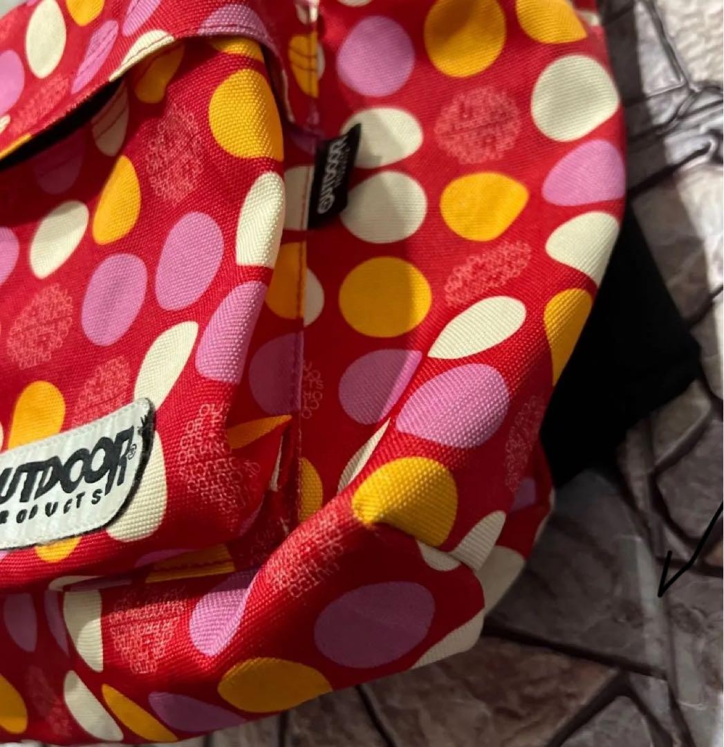 Outdoor Products Pink Polka Dot Y2K Vintage Bag